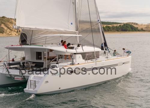 Lagoon 450 S tekniske specifikationer og anmeldelser